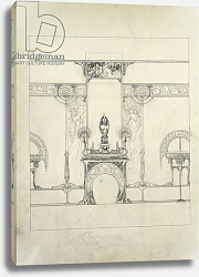 Постер Муха Альфонс Design for the decor of the Fouquet jewellers, 6 rue Royale, Paris Постер Муха Альфонс Design for the decor of the Fouquet jewellers, 6 rue Royale, Paris