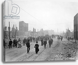Постер Market Street toward ferry, San Francisco, Calif. Постер Market Street toward ferry, San Francisco, Calif.