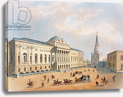 Постер Шевалье И. The Armoury Chamber in the Moscow Kremlin, 1840s Постер Шевалье И. The Armoury Chamber in the Moscow Kremlin, 1840s