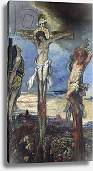 Постер Моро Густав Christ between the Two Thieves, c.1870 Постер Моро Густав Christ between the Two Thieves, c.1870