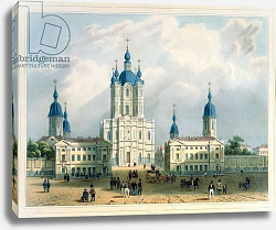 Постер Байот Жан The Smolny Cloister in St. Petersburg Постер Байот Жан The Smolny Cloister in St. Petersburg