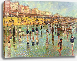 Постер Тиндалл Роберт (совр) Passing Time on Brighton Beach Постер Тиндалл Роберт (совр) Passing Time on Brighton Beach