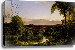 Постер Коул Томас View on the Catskill—Early Autumn, 1836-37 Постер Коул Томас View on the Catskill—Early Autumn, 1836-37