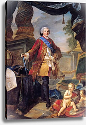 Постер Натойр Чарльз Louis Dauphin of France with a Plan of the Siege of Tournai, 1747 Постер Натойр Чарльз Louis Dauphin of France with a Plan of the Siege of Tournai, 1747