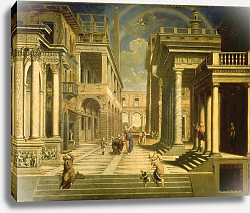 Постер Бордон Парис Emperor Augustus and the Sibyl, 1535 Постер Бордон Парис Emperor Augustus and the Sibyl, 1535