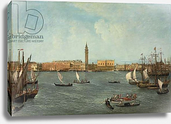 Постер Мариески Микеле The Bacino di San Marco, Venice, looking towards to Molo Постер Мариески Микеле The Bacino di San Marco, Venice, looking towards to Molo