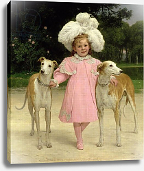 Постер Бирс Ян Alice Antoinette de la Mar, aged five Постер Бирс Ян Alice Antoinette de la Mar, aged five