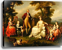 Постер Кауфман Ангелика Ferdinand IV King of Naples, and his Family Постер Кауфман Ангелика Ferdinand IV King of Naples, and his Family