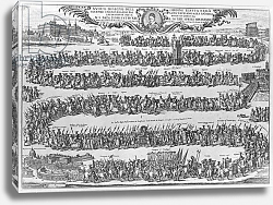 Постер Школа: Итальянская 17в. The Procession of Pope Innocent XII from the Vatican, 1692 Постер Школа: Итальянская 17в. The Procession of Pope Innocent XII from the Vatican, 1692