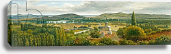 Постер Руссо Теодор Panoramic View of the Ile-de-France, c. 1830 Постер Руссо Теодор Panoramic View of the Ile-de-France, c. 1830