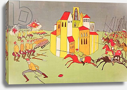 Постер Маяковский Владимир The Surrender of Lviv by the Austro-Hungarian army to the Russian army in September 1914, c.1914-15 Постер Маяковский Владимир The Surrender of Lviv by the Austro-Hungarian army to the Russian army in September 1914, c.1914-15