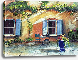 Постер Нил Тревор (совр) Shuttered Windows, Provence, France, 1999 Постер Нил Тревор (совр) Shuttered Windows, Provence, France, 1999