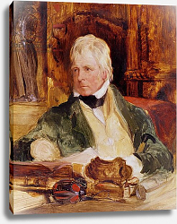 Постер Лэндсир Эдвин Portrait of Sir Walter Scott, c.1824 Постер Лэндсир Эдвин Portrait of Sir Walter Scott, c.1824