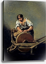 Постер Гойя Франсиско (Francisco de Goya) The Knife-Grinder, c.1808-12 Постер Гойя Франсиско (Francisco de Goya) The Knife-Grinder, c.1808-12