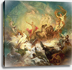 Постер Макарт Ганс Victory of Light over Darkness, 1883-84 Постер Макарт Ганс Victory of Light over Darkness, 1883-84