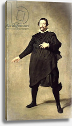 Постер Веласкес Диего (DiegoVelazquez) Portrait of the Buffoon Pablo de Valladolid, c.1632 Постер Веласкес Диего (DiegoVelazquez) Portrait of the Buffoon Pablo de Valladolid, c.1632