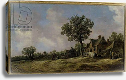 Постер Гойен Ян Tavern on a Country Road, 1620 Постер Гойен Ян Tavern on a Country Road, 1620