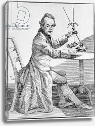 Постер Пэтч Томас Self Portrait holding callipers over a mask, c.1768-70 Постер Пэтч Томас Self Portrait holding callipers over a mask, c.1768-70