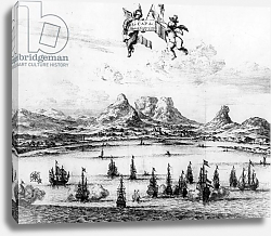 Постер Школа: Голландская 18в. Le Cap de Bonne Esperance, 1727 Постер Школа: Голландская 18в. Le Cap de Bonne Esperance, 1727