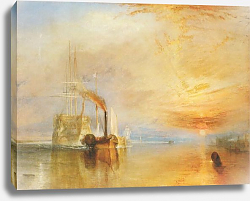 Постер Тернер Уильям (William Turner) The Fighting T?m?raire tugged to her last Berth to be broken Постер Тернер Уильям (William Turner) The Fighting T?m?raire tugged to her last Berth to be broken