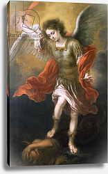 Постер Мурильо Бартоломе Saint Michael banishes the devil to the abyss, 1665/68 Постер Мурильо Бартоломе Saint Michael banishes the devil to the abyss, 1665/68