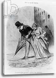 Постер Даумер Оноре (дет) Series 'Tout ce qu'on voudra', plate 16, 1847 Постер Даумер Оноре (дет) Series 'Tout ce qu'on voudra', plate 16, 1847