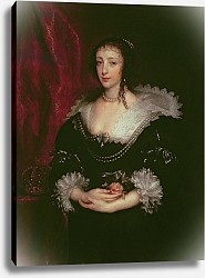 Постер Дик Энтони Queen Henrietta Maria, Queen consort of Charles I of England, 1632 Постер Дик Энтони Queen Henrietta Maria, Queen consort of Charles I of England, 1632