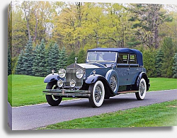 Постер Rolls-Royce Phantom Convertible Sedan by Hibbard & Darrin (I) '1929 Постер Rolls-Royce Phantom Convertible Sedan by Hibbard & Darrin (I) '1929