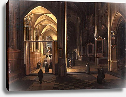 Постер The Interior of a Gothic Church Постер The Interior of a Gothic Church
