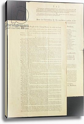 Конституция сша 1787 план