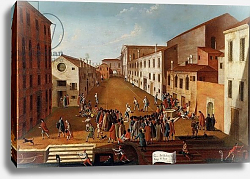 Постер Белла Габриэль Game of Bowls in the Campo dei Gesuiti, Venice Постер Белла Габриэль Game of Bowls in the Campo dei Gesuiti, Venice