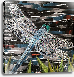Постер Адамсон Кирсти (совр) Dart - Emperor Dragonfly At Riverside Постер Адамсон Кирсти (совр) Dart - Emperor Dragonfly At Riverside