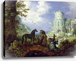 Постер Саверей Ролант Orpheus Charming the Animals, 1626 Постер Саверей Ролант Orpheus Charming the Animals, 1626