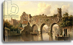 Постер Костер Эверхард Ruins Over the River Birchel at Zutphan in Holland Постер Костер Эверхард Ruins Over the River Birchel at Zutphan in Holland