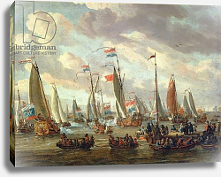 Постер Шторк Абрахам Tsar Peter I visiting England in January 1698 Постер Шторк Абрахам Tsar Peter I visiting England in January 1698