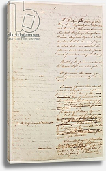 Постер Школа: Америка (18 в) First draft of the Constitution of the United States, 1787 Постер Школа: Америка (18 в) First draft of the Constitution of the United States, 1787