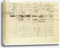 Постер Бетховен Людвиг 'Wellington's Victory, Op. 91', page 36, composed by Ludwig van Beethoven Постер Бетховен Людвиг 'Wellington's Victory, Op. 91', page 36, composed by Ludwig van Beethoven