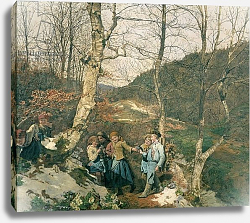 Постер Вальдмюллер Фердинанд Early Spring in the Vienna Woods Постер Вальдмюллер Фердинанд Early Spring in the Vienna Woods
