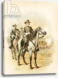Постер Школа: Северная Америка (19 в) On the eve of Gettysburg - General Lee directing the battle Постер Школа: Северная Америка (19 в) On the eve of Gettysburg - General Lee directing the battle
