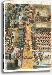 Постер Уайт Джон (бот) The Indian village of Secoton, c.1570-80 Постер Уайт Джон (бот) The Indian village of Secoton, c.1570-80