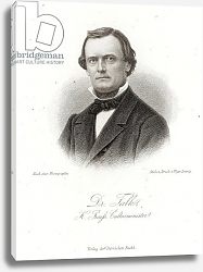 Постер Школа: Немецкая школа (19 в.) Dr Adalbert Falk in the 'Allgemeine Moden-Zeitung', Leipzig, 1872 Постер Школа: Немецкая школа (19 в.) Dr Adalbert Falk in the 'Allgemeine Moden-Zeitung', Leipzig, 1872