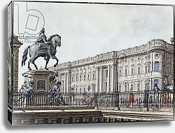 Постер Калау Ф. А. (акв) The long bridge with an aristocratic monument Постер Калау Ф. А. (акв) The long bridge with an aristocratic monument