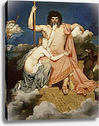 Постер Ингрес Джин Jupiter and Thetis, 1811 Постер Ингрес Джин Jupiter and Thetis, 1811