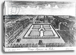 Постер Кинг Хайнц Kings Square in Sohoe, published by Thomas Glass and Henry Overton I, 1720-1730 Постер Кинг Хайнц Kings Square in Sohoe, published by Thomas Glass and Henry Overton I, 1720-1730