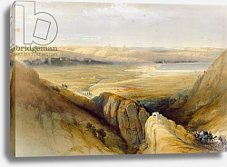 Постер Робертс Давид Jordan Valley, from Volume II of 'The Holy Land' by Louis Haghe, 1842 Постер Робертс Давид Jordan Valley, from Volume II of 'The Holy Land' by Louis Haghe, 1842