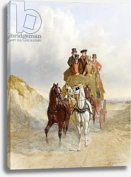 Постер Херринг Джон The Royal Mail Coach on the Road, 1841 Постер Херринг Джон The Royal Mail Coach on the Road, 1841