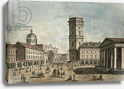 Постер Васильев Федор View of Nevsky Prospekt, St. Petersburg, 1810 Постер Васильев Федор View of Nevsky Prospekt, St. Petersburg, 1810