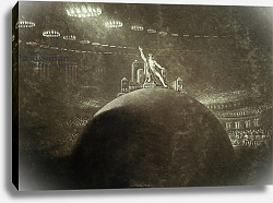 Постер Мартин Джон Satan presiding at the Infernal Council, 1824 Постер Мартин Джон Satan presiding at the Infernal Council, 1824