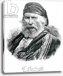 Постер Школа: Итальянская 19в Portrait of Giuseppe Garibaldi 2 Постер Школа: Итальянская 19в Portrait of Giuseppe Garibaldi 2