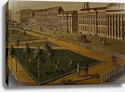 Постер Мейер Йоханн View of Wilhelmsplatz from the north, 1773 Постер Мейер Йоханн View of Wilhelmsplatz from the north, 1773